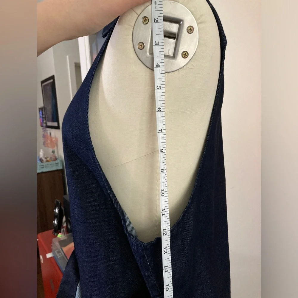 State Denim Collared Dress - Picture 5 of 8